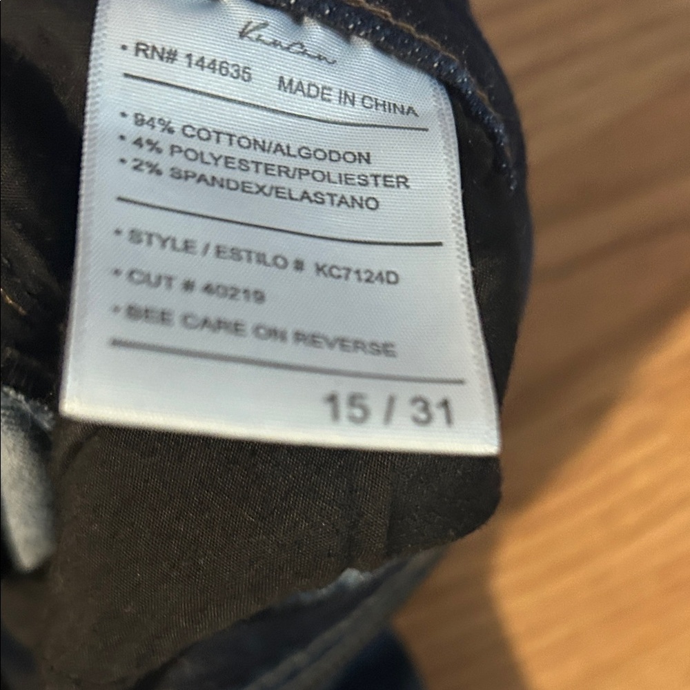KanCan Dark Blue Denim Jeans - Picture 3 of 5